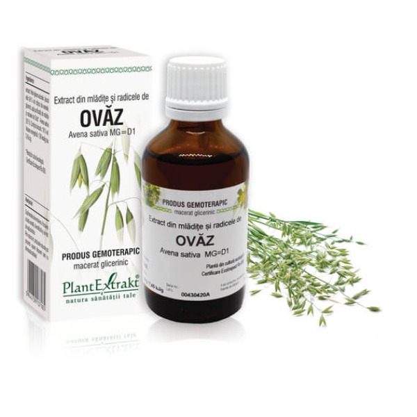 OVĂZ  - Extract din mlădițe și radicele de Ovăz - Avena sativa MG=D1